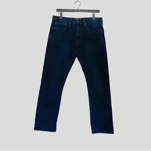 Urban Star dark wash, straight leg jeans 38  by 32. - Picture 1 of 9